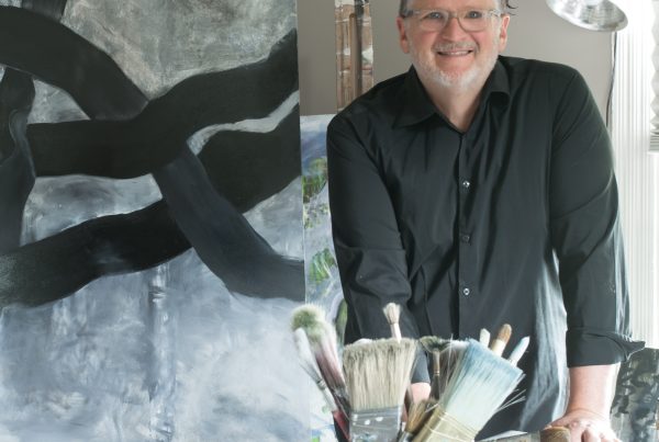 Artist John Ishmael of Nandina Home and Design