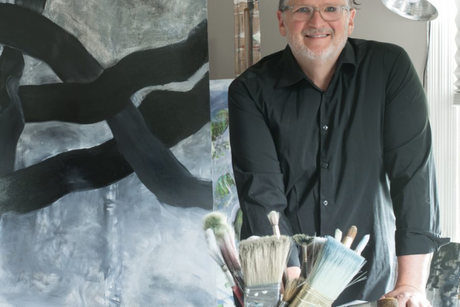 Artist John Ishmael of Nandina Home and Design