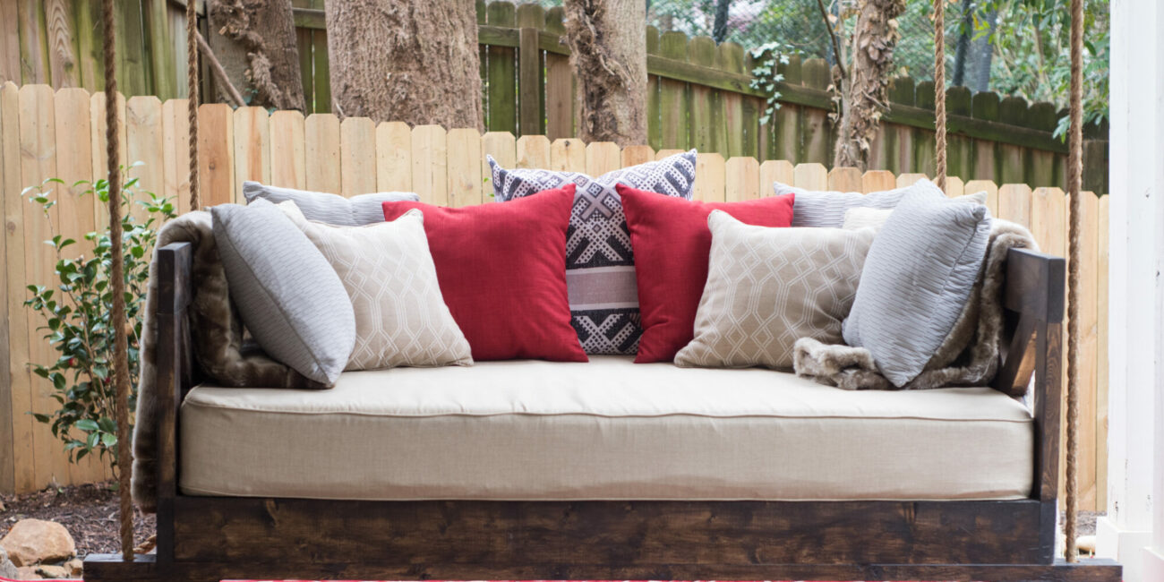 Porch Swing porch, outdoor space, porch swing