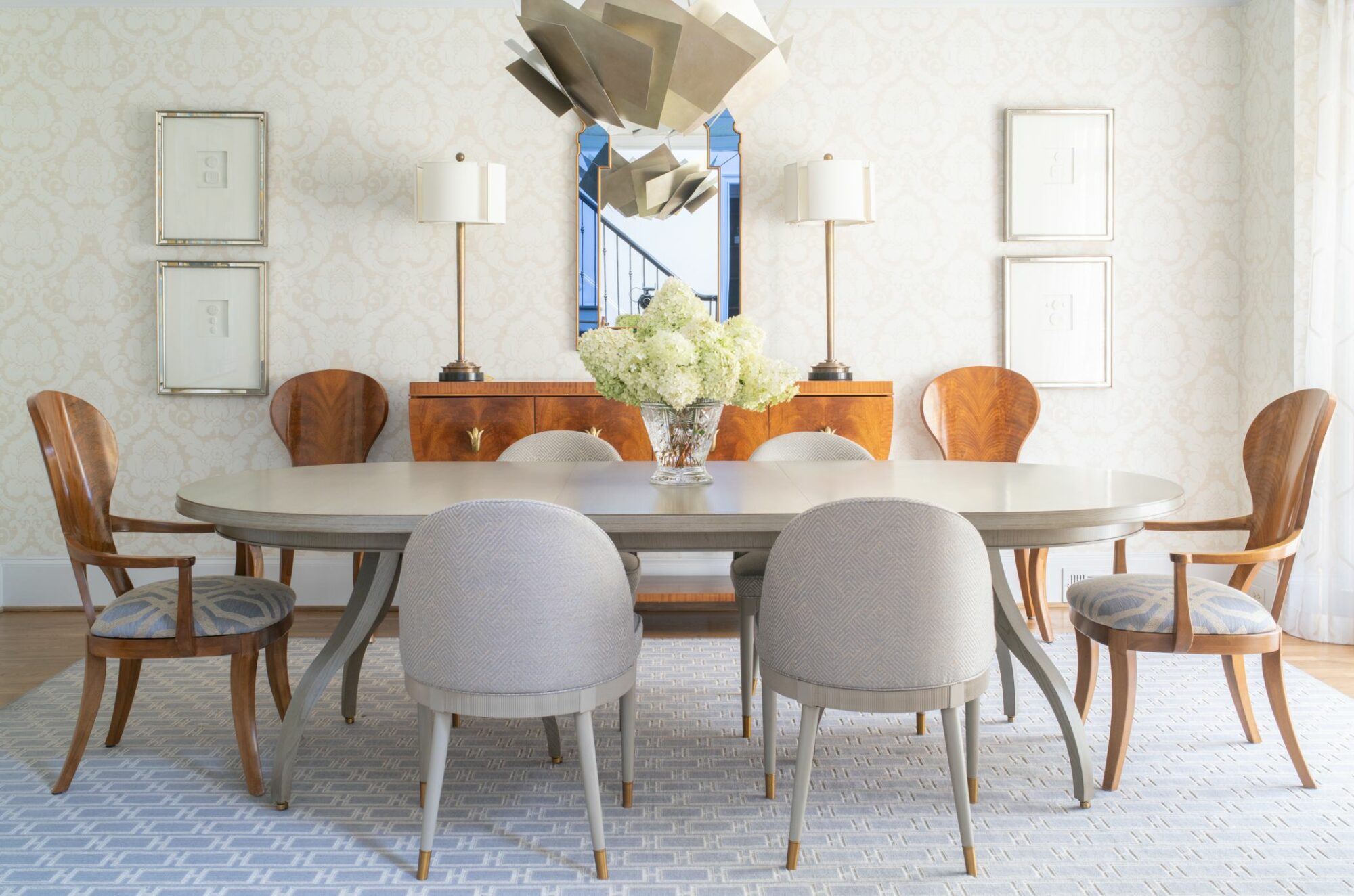 neutral dining room