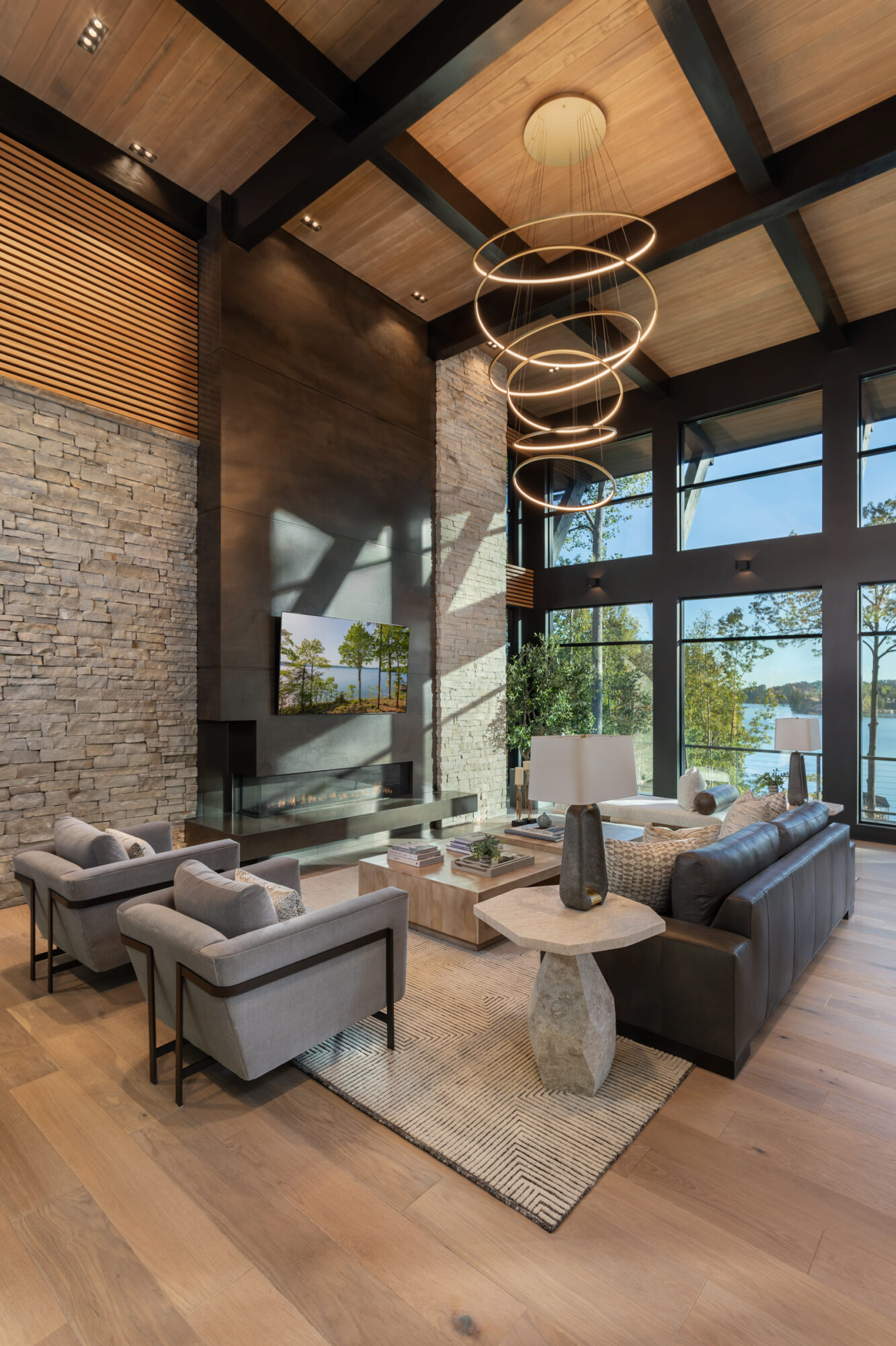 Stunning Lakehouse Design - Nandina Home & Design